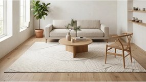 Кремав килим 160x230 cm Lamina – ESTE