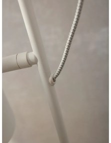 Бяла настолна лампа с метален абажур (височина 50,5 cm) Lisbon – it's about RoMi
