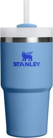 Син термос със сламка от неръждаема стомана 600 ml Quencher H2.O FlowState™ Tumbler Blue Sky – Stanley