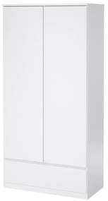 Бял гардероб 99x201 cm Naia - Tvilum