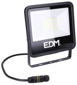 LED spotlight EDM Черен 50 W 4000 Lm 6400K