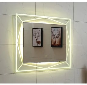 LED огледало за баня, 60x80см, Inter Ceramic, ICL 1502