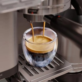Втора ръка: Кафеавтомат 3в1 Ninja Luxe Café Pro ES701EU, 1650W, 15 bar, 250 г, 2 л, Barista Assist, 5 настройки пяна, 9 вида еспресо, Инокс