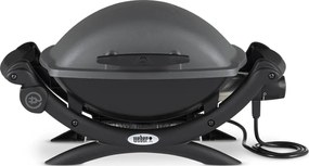 Електрическо барбекю Weber Q1400 Dark Grey, 2200W, 43х32 см