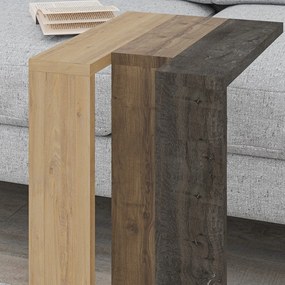 Дъбова странична маса 40x30 cm Macha - Marckeric