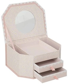 Кутия за бижута Lana с 2 чекмеджета, 21 см