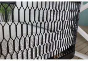 Сиво метално градинско кресло Edinburgh Duo – Rojaplast