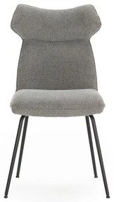 Сиви трапезни столове в комплект 2 бр. Dara – Marckeric