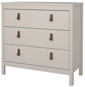 Сиво-бежов скрин 82x80x38 cm Madrid – Tvilum