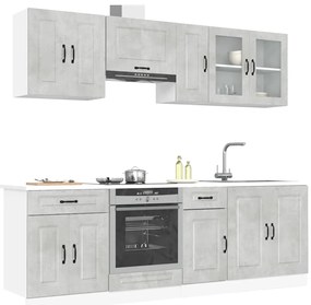 3314825 vidaXL Комплект кухненски шкафове от 8 части Kalmar, инженерно дърво