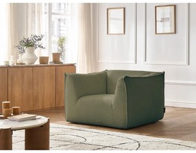 Зелено кресло от прежда с примки от букле Giorgia – Bobochic Paris