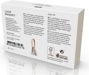Бежови примки за кърпи в комплект 2 бр. Loop – Zone