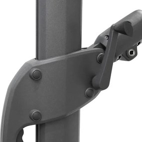 Градински чадър със странична стойка Hesperide Melhia, Накланящ се, Olefin, 3x3 m - Глина/Лен