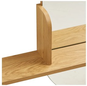 Стенно огледало с рафт 92x94,5 cm Barco – House Nordic