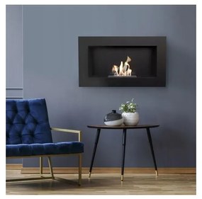 BIO вграден камина GOLF 37,4x64,8 см 1kW, черен, серия Kratki
