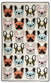 Детски килим , 100 x 160 cm Dogs - Conceptum Hypnose