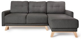 Тъмно сив променлив диван ъглов диван Pop - Bonami Selection