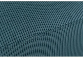 Син кадифен ъглов диван Enjoy – Bobochic Paris