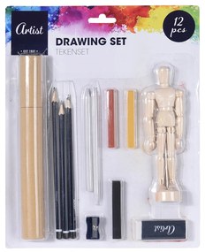 Комплект за Рисуване Artist (12 Pcs)