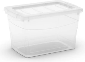 Пластмасова кутия за съхранение с капак 38,5x25,5x23,5 cm Omnibox S – KIS