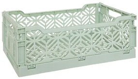 Детска сгъваема щайга Atmosphera Arry, 30x20x11,5 cm - Зелен