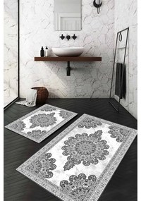Сиви килими за баня в комплект 2 бр. 60x100 cm – Mila Home