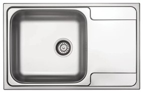 Deante ZEO_011C - Кухненска мивка SOUL 50x79 см сатен