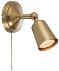 Markslöjd 108978 - Стенно точково осветително тяло TINY 1xGU10/7W/230V месинг