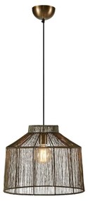 Висяща лампа в бронзов цвят с метален абажур ø 42 cm Capanna - Markslöjd