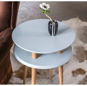 Тъмно сива маса за кафе UFO, Ø 45 cm Ufo - Ragaba