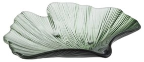 Стъклен декоративен поднос 16x17 cm Gingko – Ixia