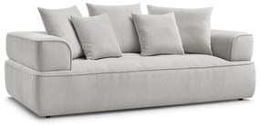 Светлосив шенилов диван 237 cm Whesley – Bobochic Paris