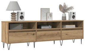 857188 vidaXL ТВ шкаф Artisan Oak 150x30x44,5 cm Инженерна дървесина