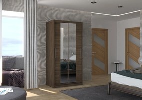 Гардероб Drogo 100 Sliding-Sokolati