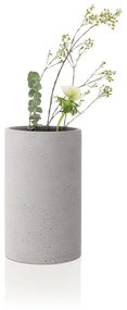 Светлосива ваза Букет, височина 20 cm - Blomus