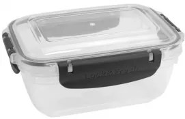 Horecano - Пластмасова кутия правоъгълна 2,7л 28x20xh9,5см антрацит HOME-(30845)