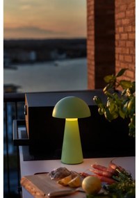 Зелена LED настолна лампа с дистанционно управление (височина 28 cm) Sam – Sirius