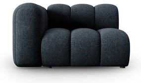 Син модулен диван (ляв ъгъл) Lupine – Micadoni Home