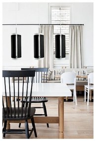 Черно висящо осветително тяло Zip Star Large - Vivorum