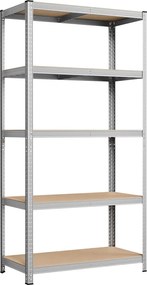 Стелаж ORDIFY сребрист