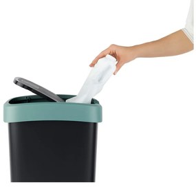 Кошче за отпадъци от рециклирана пластмаса 50 L Twist - Rotho