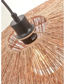 Висяща лампа с абажур от юта в естествен цвят ø 40 cm Iguazu - Good&amp;Mojo