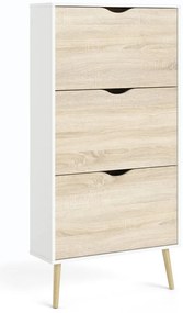 Шкаф за обувки в дъбов декор Oslo - Tvilum