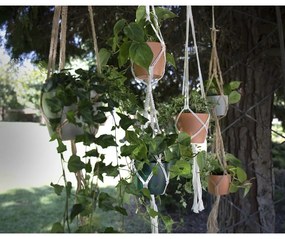 Текстилна закачалка за саксия ø 10 cm (височина 120 cm) Macramé – Artevasi