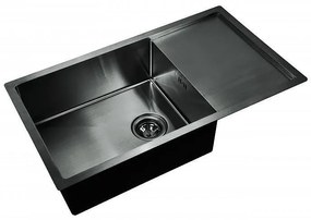 Кухненска мивка ICK D7844H, Inter Ceramic, алпака, 78х44см