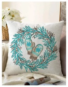 Калъфка за възглавница с коледен мотив 43x43 cm – Mila Home