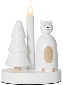 Бяла коледна светлинна украса Christmas Joy – Star Trading