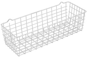 Бяла допълнителна кошница Pandino - Metaltex