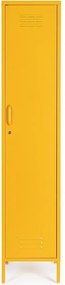 Жълто метално заключващ се шкафче 38x185x46 cm Cambridge – Yes Everyday