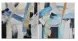 Картина DKD Home Decor Абстрактен Модерен (100 x 2,8 x 100 cm) (2 броя)